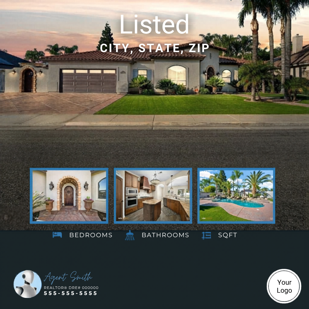 Listed property flyer sample by Diamond TC